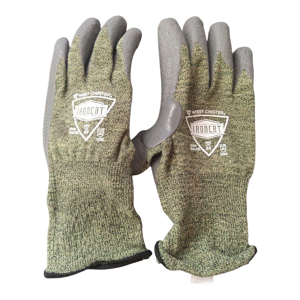 West Chester IRONCAT 6100 Fire Resistant Silicone Palm Welding Glove Size 2XL
